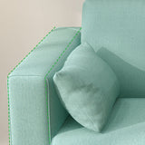 Skandinavische abnehmbare Kissen Quadratarmsofa/Sektion für Wohnzimmer