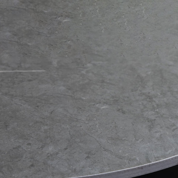 1/3 Pieces Industrial Iron Bar Table Set Round Bistro Set with Grey Faux Marble Top Clearhalo 'Bar Furniture' 'furn' 'furn_home_bar_bar_sets' 'Furniture' 'Home Bars & Bar Sets' 'home_bar_bar_sets' 'Kitchen & Dining Furniture' 5272597