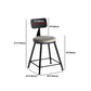 1/3 Pieces Industrial Iron Bar Table Set Round Bistro Set with Grey Faux Marble Top Clearhalo 'Bar Furniture' 'furn' 'furn_home_bar_bar_sets' 'Furniture' 'Home Bars & Bar Sets' 'home_bar_bar_sets' 'Kitchen & Dining Furniture' 5272606