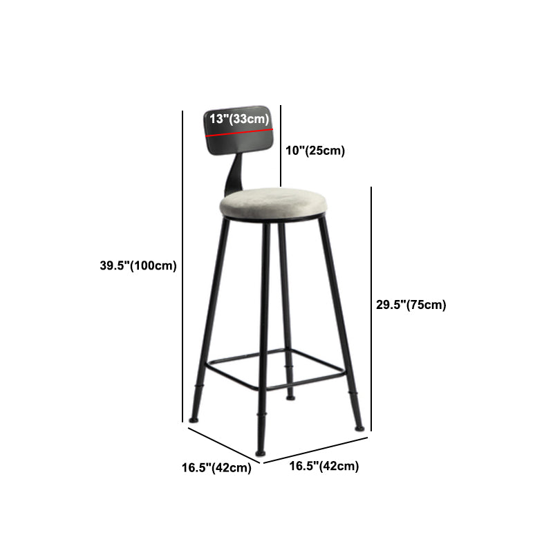 1/3 Pieces Industrial Iron Bar Table Set Round Bistro Set with Grey Faux Marble Top Clearhalo 'Bar Furniture' 'furn' 'furn_home_bar_bar_sets' 'Furniture' 'Home Bars & Bar Sets' 'home_bar_bar_sets' 'Kitchen & Dining Furniture' 5272607