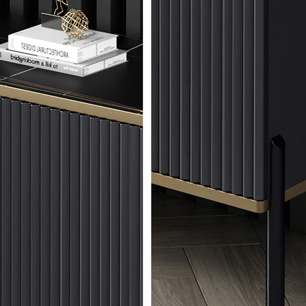 Glam Sideboard Stone Top Sideboard mit Tür für Wohnzimmer