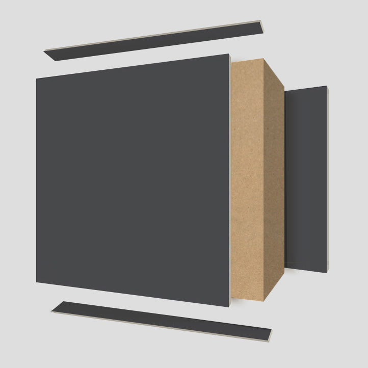 Glam Sideboard Stone Top Sideboard mit Tür für Wohnzimmer