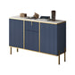 Glam Sideboard Stone Top Sideboard mit Tür für Wohnzimmer