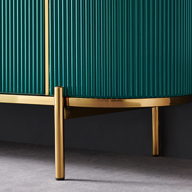 Glam Style Door Sideboard Stone Top Sideboard for Living Room Clearhalo 'buffet_sideboard' 'Buffets & Sideboards' 'furn' 'furn_buffet_sideboard' 'Furniture' 'Kitchen & Dining Furniture' 5275655