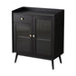 Modern Sideboard Solid Wood Sideboard with Door for Living Room Clearhalo 'buffet_sideboard' 'Buffets & Sideboards' 'furn' 'furn_buffet_sideboard' 'Furniture' 'Kitchen & Dining Furniture' 5275669