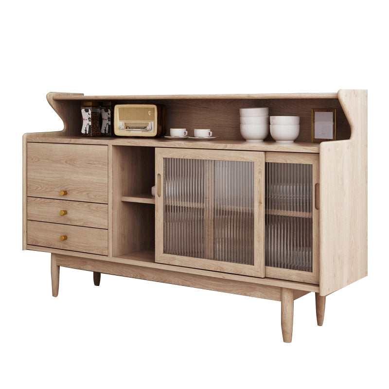 Armadio in legno SEMPLICE SILLA SETTAMENTO con cassetto e porta per il soggiorno