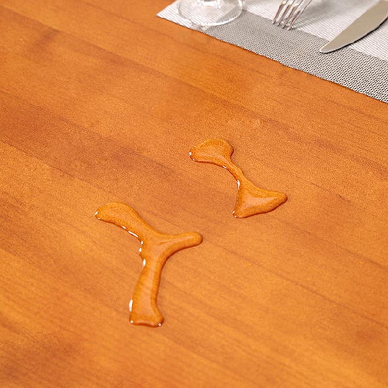 Industrielle Kiefer Holz Top -Büro -Schreibtisch Brauner rechteckiger Schreibtisch mit schwarzem Trestle