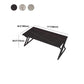 Rectangle Writing Table Industrial Sintered Stone Office Desk with Sled Base Clearhalo 'furn' 'furn_office_desk' 'Furniture' 'Office Desks' 'Office Furniture' 'office_desk' 5275879