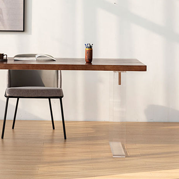 Massives Holz rechteckig Arbeitstisch Home Office Moderner Schreibtisch