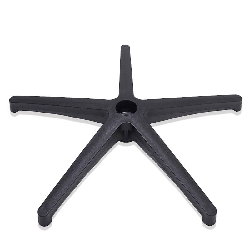 Schwarzer Fixed Arms Office Stuhl für zeitgenössische Nylonrahmennetzstuhl Stuhl