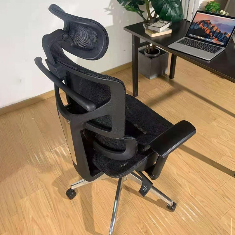 Verstelbare stoelhoogte Executive Chair Swivel High Back Chair met caster wielen