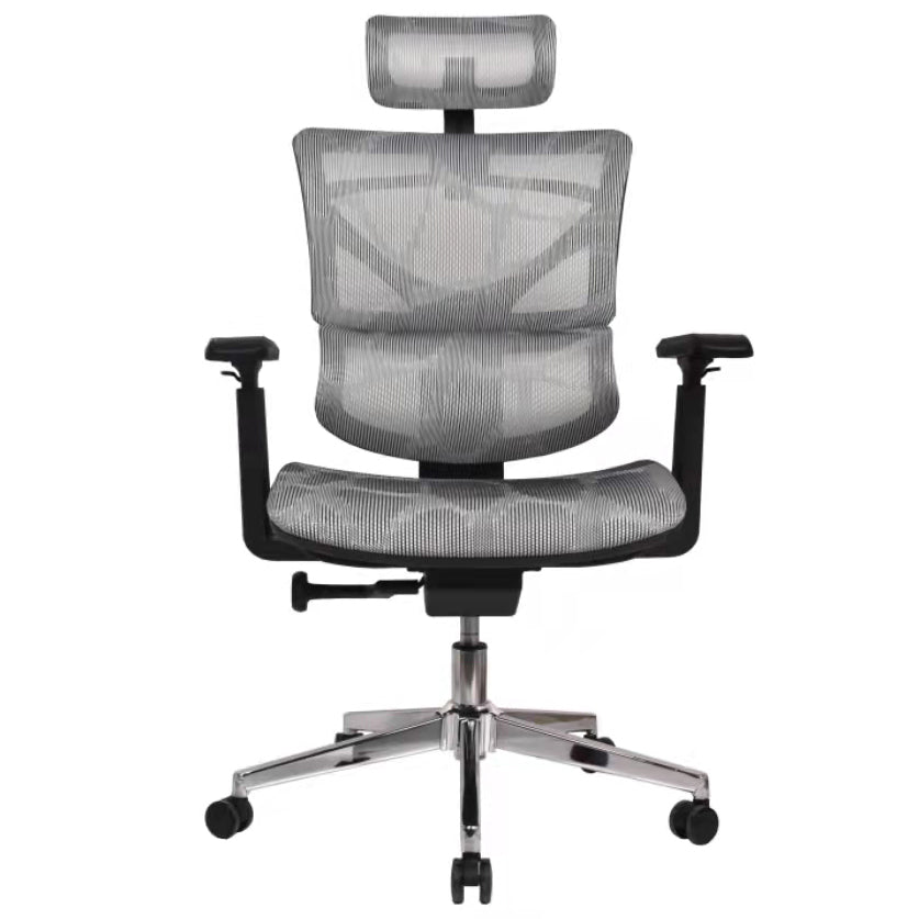 Verstelbare stoelhoogte Executive Chair Swivel High Back Chair met caster wielen