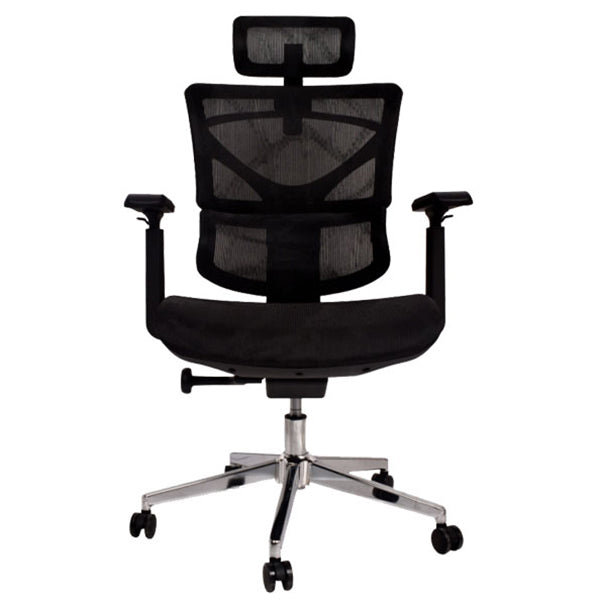 Verstelbare stoelhoogte Executive Chair Swivel High Back Chair met caster wielen