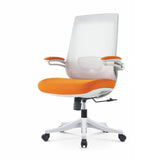 Silla de oficina de brazo ajustable silla de trabajo moderna con ruedas