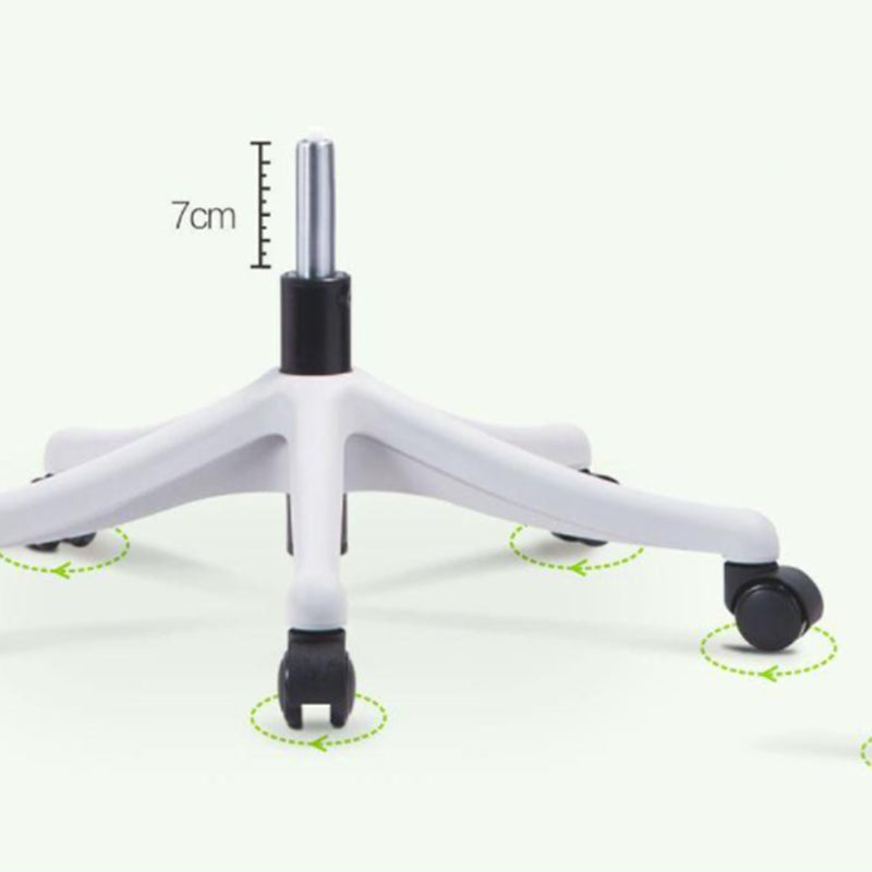 Verstelbare arm bureaustoel Moderne werkstoel met wielen