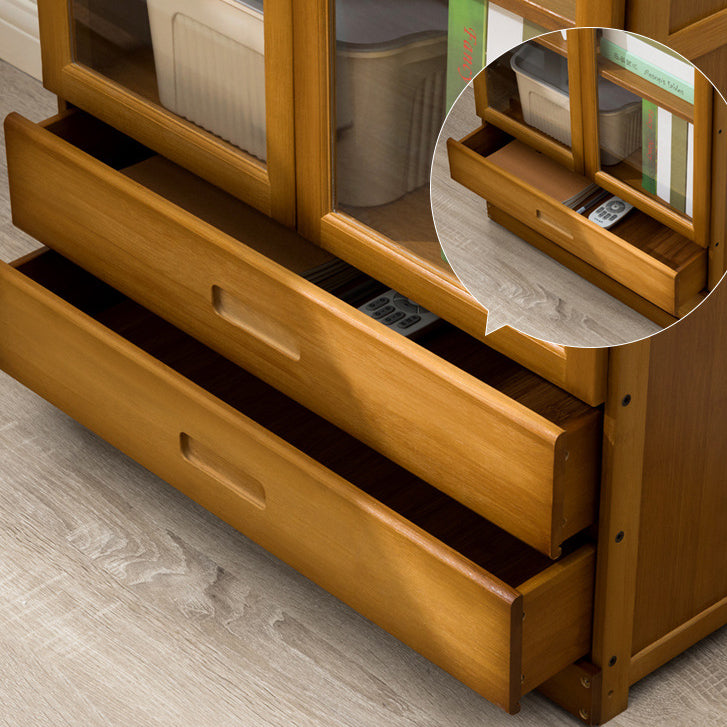 Bibliothèque standard de la porte de la bibliothèque à l'arrière fermé pour le bureau à domicile