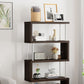 Open Back Modern Style Bookshelf Wood Bookshelf for Home Office