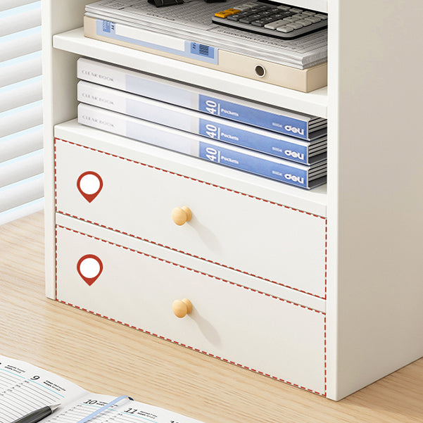 Contemporary Bookcase Closed Back Shelf Bookcase for Study Room Clearhalo 'Bookcases' 'furn' 'furn_bookcases' 'Furniture' 'Office Furniture' 5276259