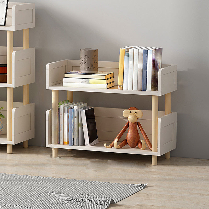 Libreria in stile scandinavo libreria aperta ingegnere in legno per ufficio