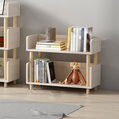 Libreria in stile scandinavo libreria aperta ingegnere in legno per ufficio