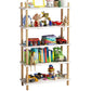 Modern Style Bookshelf Open Back Artificial Wood Bookcase for Office White Clearhalo 'Bookcases' 'furn' 'furn_bookcases' 'Furniture' 'Office Furniture' 5276304