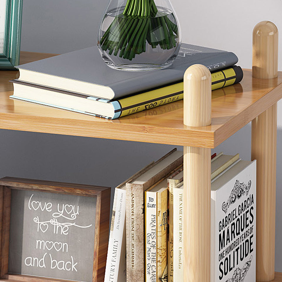 Modern Style Bookshelf Open Back Artificial Wood Bookcase for Office Clearhalo 'Bookcases' 'furn' 'furn_bookcases' 'Furniture' 'Office Furniture' 5276314