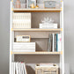 Modern Style Bookshelf Metal Frame and Wood Shelf Bookcase for Office