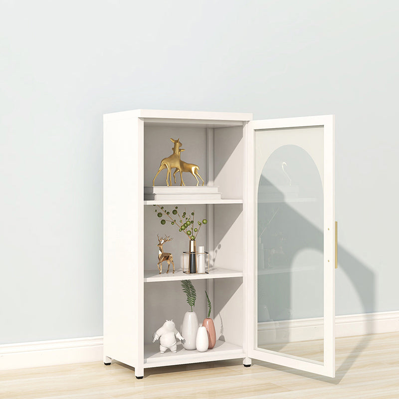 39.96"H Bookshelf Scandinavian Bookcase for Home Office with Door Clearhalo 'Bookcases' 'furn' 'furn_bookcases' 'Furniture' 'Office Furniture' 5276491