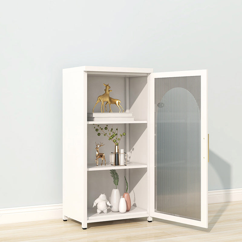 39.96"H Bookshelf Scandinavian Bookcase for Home Office with Door Clearhalo 'Bookcases' 'furn' 'furn_bookcases' 'Furniture' 'Office Furniture' 5276493