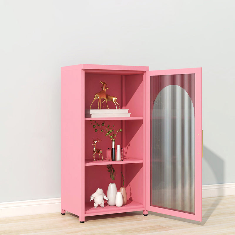 39.96"H Bookshelf Scandinavian Bookcase for Home Office with Door Clearhalo 'Bookcases' 'furn' 'furn_bookcases' 'Furniture' 'Office Furniture' 5276500