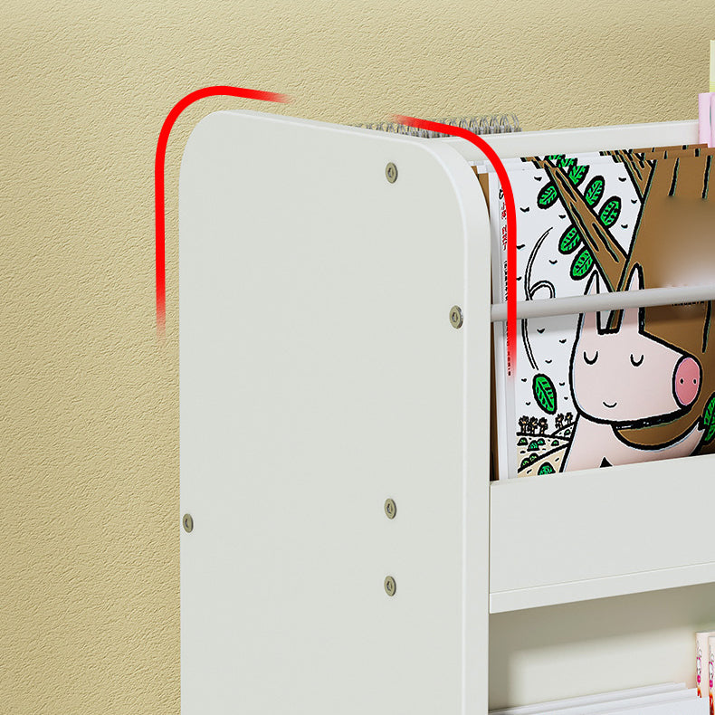 Hedendaagse stijl boekenplank Engineered houten boekenkast voor thuisstudieruimte