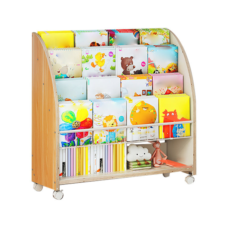 Hedendaagse stijl boekenplank Engineered houten boekenkast voor thuisstudieruimte