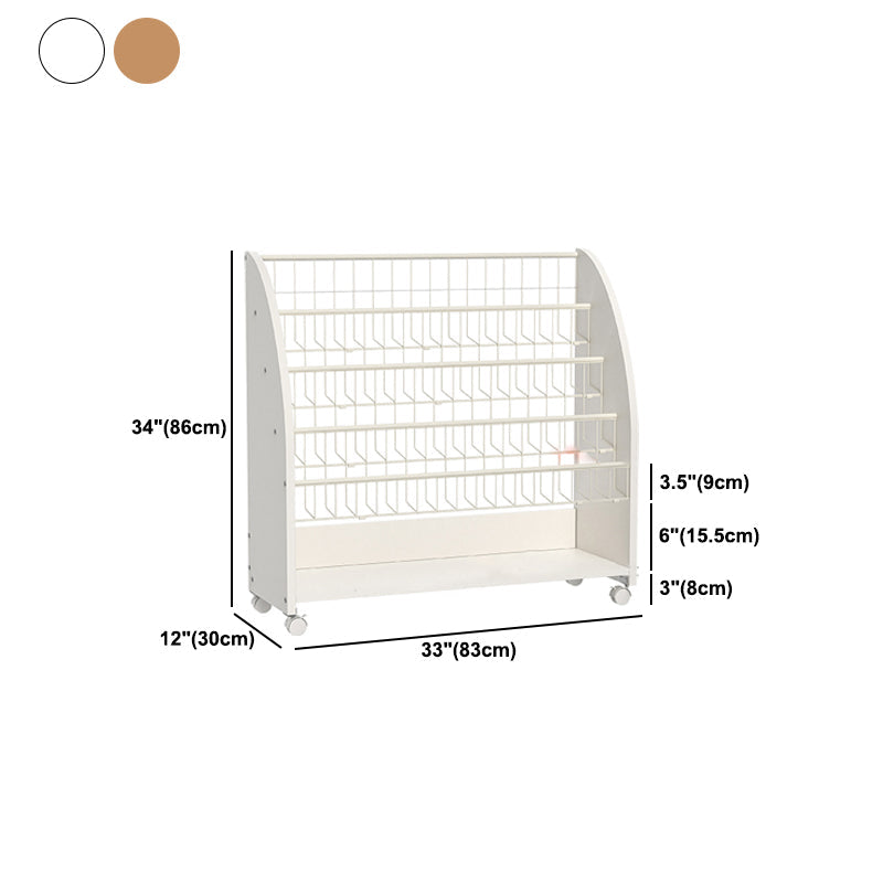 Hedendaagse stijl boekenplank Engineered houten boekenkast voor thuisstudieruimte