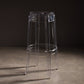 Modern Style Bar-stool Acrylic Round Counter Bar Stool for Kitchen Bar Clear 4 Piece Set Bar Stool(30"H) Clearhalo 'Bar Furniture' 'Bar Stools' 'bar_stools' 'furn' 'furn_bar_stools' 'Furniture' 'Kitchen & Dining Furniture' 5276887