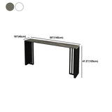 Tavolo da bar contemporaneo top top black doppio piedistallo tavolo da bar