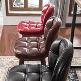 屋内バースツールモダンな長方形のバックレストカウンタースツールと木製の脚