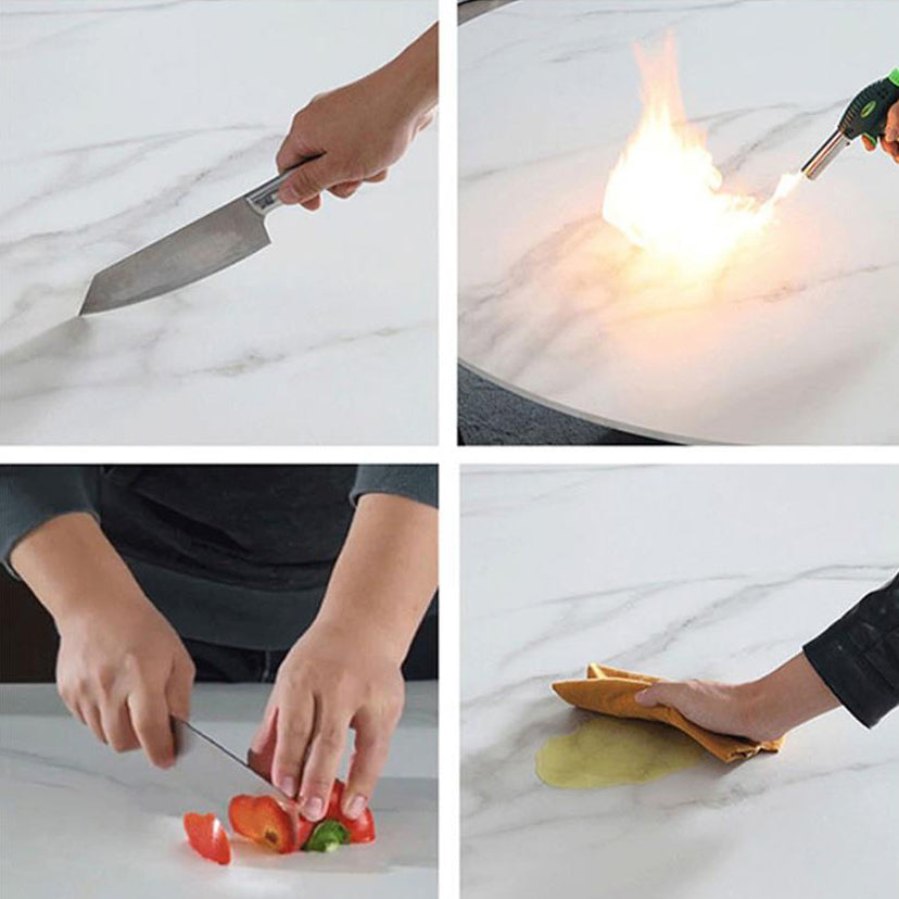 1/2/3/3/5 Pièces de table de pub de pierre fritte