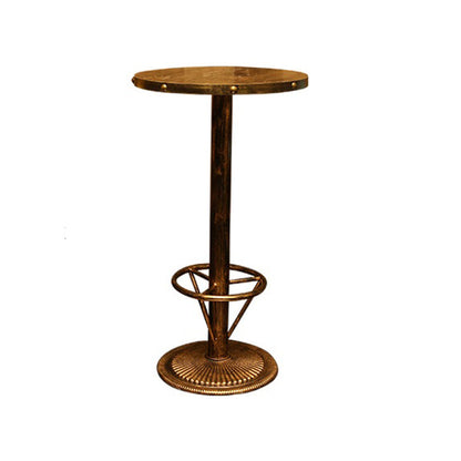 Industrial 1/2/3 Pièces Table de table en bois massif set Bistro Set pour usage domestique