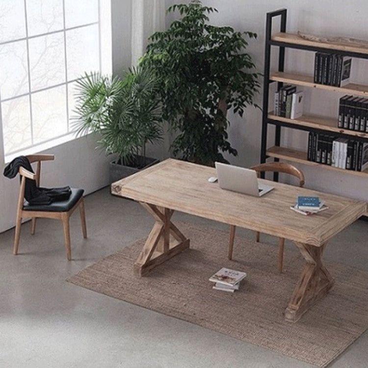 Set tavolo da pranzo moderno in legno massello Set da pranzo 1/2/3/5 pezzi