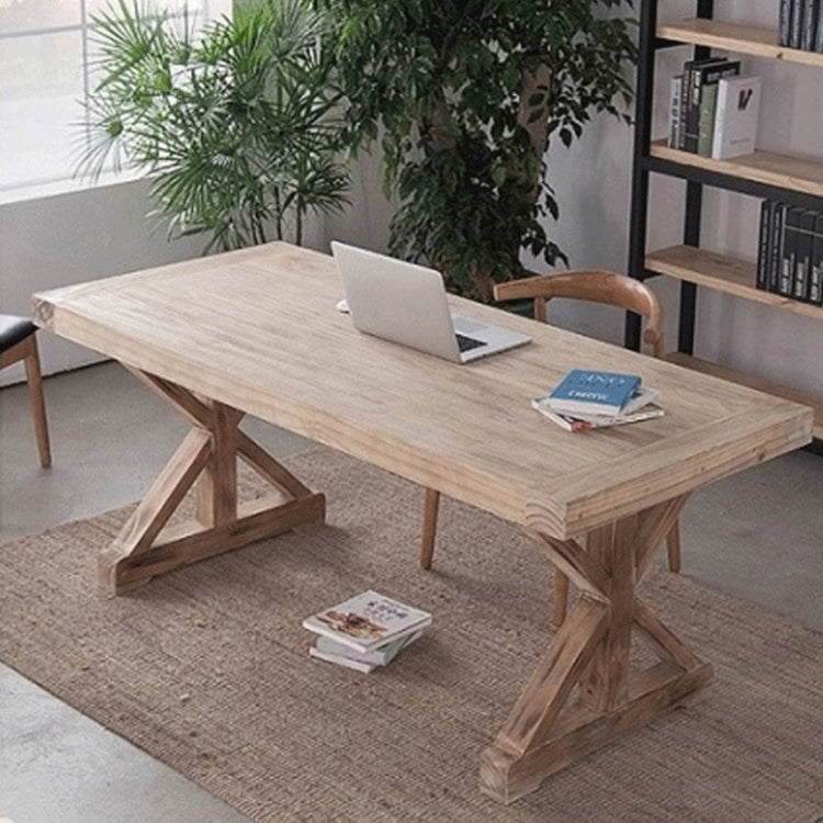 Set tavolo da pranzo moderno in legno massello Set da pranzo 1/2/3/5 pezzi