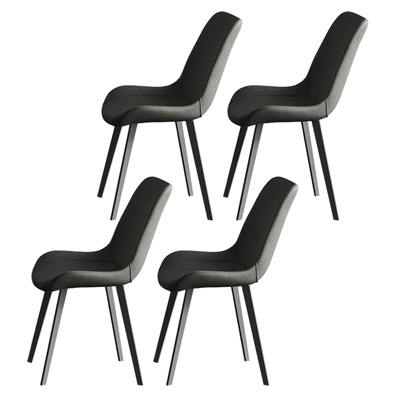 Set da pranzo moderno con piano in pietra sinterizzata Set tavolo da pranzo rettangolare 1/4/5 pezzi