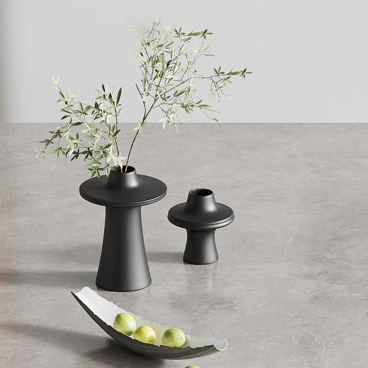 Set da pranzo moderno con piano in pietra sinterizzata Set tavolo da pranzo rettangolare 1/4/5 pezzi