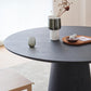 Contemporary Round Dinette Table Solid Wood Pedestal Dining Table Clearhalo 'Dining Tables & Seating' 'Dining Tables' 'dining_table' 'furn' 'furn_dining_table' 'Furniture' 'Kitchen & Dining Furniture' 5278886