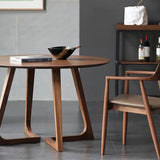 Modern Pine Wood Table for Restaurant Dining Table with Double Wood Pedestal Clearhalo 'Dining Tables & Seating' 'Dining Tables' 'dining_table' 'furn' 'furn_dining_table' 'Furniture' 'Kitchen & Dining Furniture' 5278928