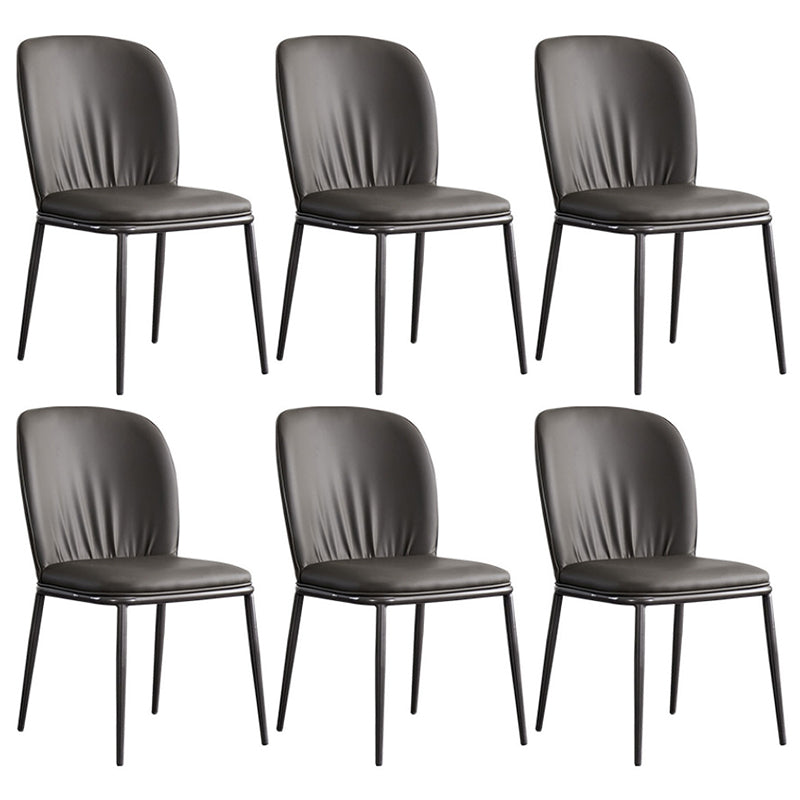 Moderne stijl stoelen armloze stoel voor keuken met metalen benen