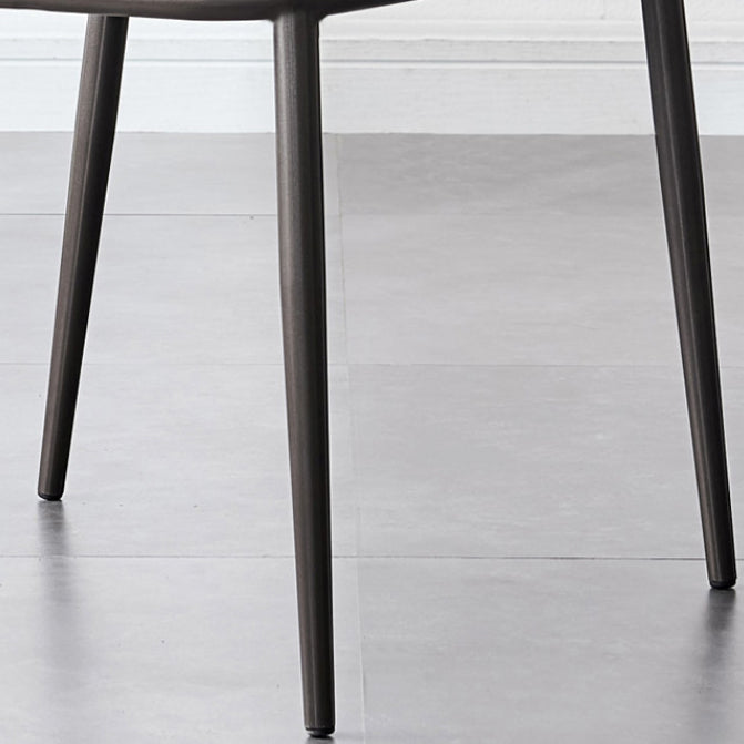 Moderne stijl stoelen armloze stoel voor keuken met metalen benen