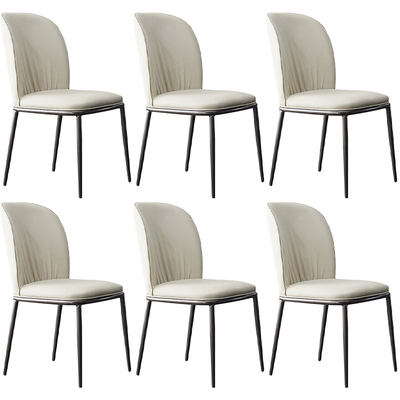 Moderne stijl stoelen armloze stoel voor keuken met metalen benen