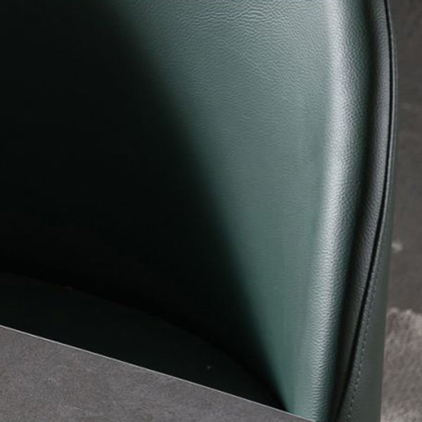 Contemporary Kitchen Dining Side Chair Leather Dining Chairs Clearhalo 'Dining Chairs' 'Dining Tables & Seating' 'dining_chair' 'furn' 'furn_dining_chair' 'Furniture' 'Kitchen & Dining Furniture' 5279226