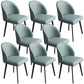 Contemporary Kitchen Dining Side Chair Leather Dining Chairs Blue 8 Piece Set Clearhalo 'Dining Chairs' 'Dining Tables & Seating' 'dining_chair' 'furn' 'furn_dining_chair' 'Furniture' 'Kitchen & Dining Furniture' 5279235