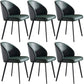 Contemporary Kitchen Dining Side Chair Leather Dining Chairs Green 6 Piece Set Clearhalo 'Dining Chairs' 'Dining Tables & Seating' 'dining_chair' 'furn' 'furn_dining_chair' 'Furniture' 'Kitchen & Dining Furniture' 5279240